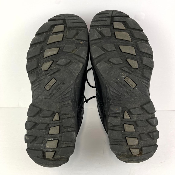 THOROGOOD Oil Slip Resistant Black Leather Lace Up Work Shoes Mens Size 9.5 W - Picture 7 of 7